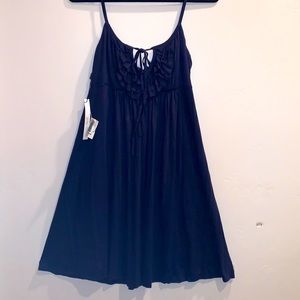 NWT Susan Monaco strap ruffle dress size small